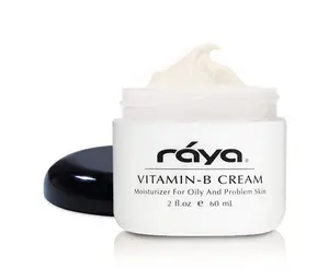 Raya Vitamin-B Cream (300) | Very Light, Hightly Effective, and Moisturizing Facial Day Cream for Oily, Break-Out, and Problem Skin | Controls Oil Overproduction | Great for Teens