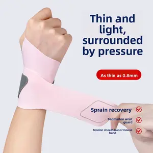 Sports Wristband Thin Anti-Sprain Tendon Sheath Wrist Guard Joint Strain Fixing Band Badminton Fitness Wrist Sleeve