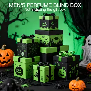 1PACK/100ML Men's Fragrance Blind Box Halloween Gift Extra Large - Open it for an unknown fragrance adventure, with scents arriving randomly! Unforgettable Surprise