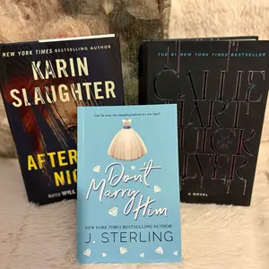 Buy 2 Get 1 Free - New York Times Bestselling Authors Karin Slaughter, Callie Hart, & J Sterling Books