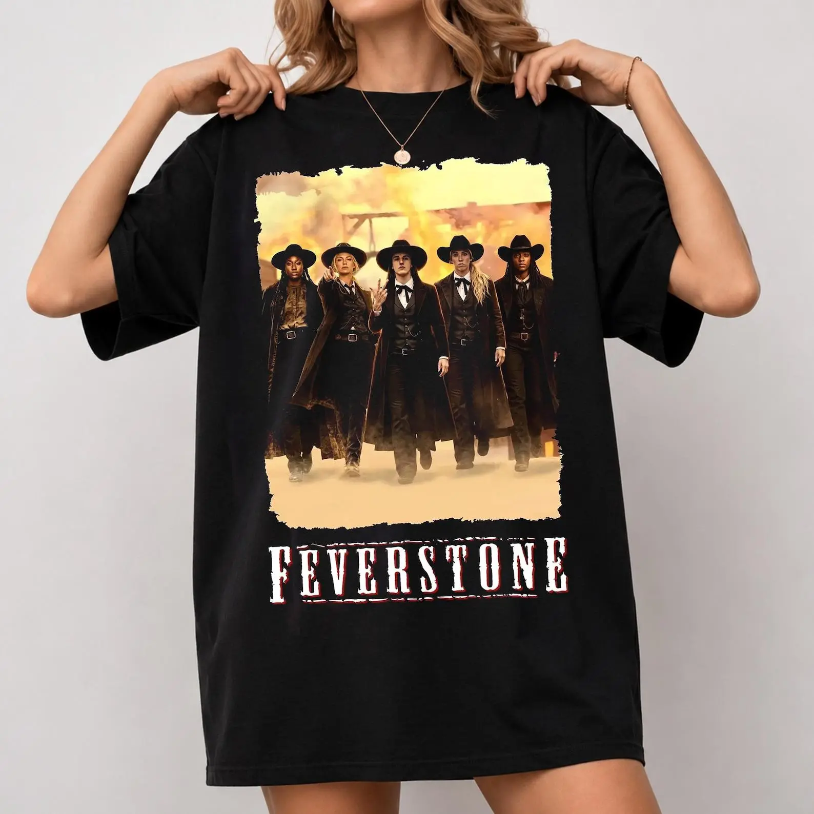 Indiana Fever Feverstone Shirt, Caitlin Clark Lexie Hull Aliyah Boston Kelsey Mitchell Western WNBA Basketball Tee