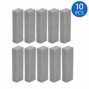 10/20 Pack Natural Pumice Scrub Stones, 5.9 x 1.4 x 0.9 Inch Durable Cleaning Blocks, Ideal Wear-Resistant Tools for Kitchen Toilet & Pool Maintenance