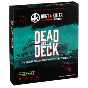 Hunt A Killer: Dead Below Deck – Murder Mystery Game for Teens & Adults | Beginner-Level Crime Solving Game Night