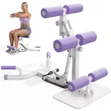 Feierdun FED Fitness Series DQ2 Deep Squat Machine - Home Workout & Exercise Equipment, Adjustable Glutes Workout Tool, 1 Machine Multiple Routines for Abs and Muscle Building, Sit-Ups Assist, Push-Up Support, Core Trainer,outdoorfun