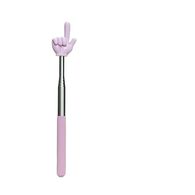 Finger Extensible Pointing Stick, Teaching Pointer, Multiple Colors Available, Reading Aid, Teacher Tool, Parental Learning Helper, Classroom Supplies