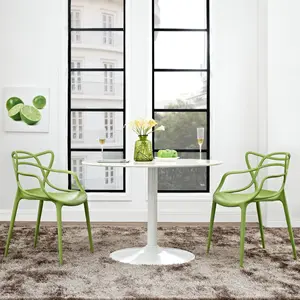 Modway Entangled Dining Set Set of 2 in Green