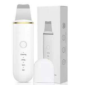 Portable Facial Exfoliator Machine, Blackhead Remover Scraper, Deep Cleansing Skin Care Tool, Beauty Equipment, Facial Cleansing Instrument, 4 Working Modes for Face Treatment, Facial Cleansing Tools