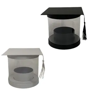 Graduation Flower/Gift Box, Round with Drawer  W1703/1704