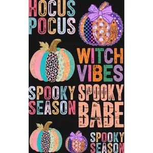 HP PUMPKINS PREMADE GANGSHEET  - 22X36  DTF TRANSFERS - DIRECT TO FILM