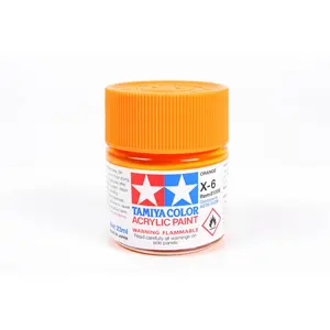 Tamiya Color Acrylic X-6 ORANGE- 23ML BOTTLE Tamiya Color Acrylic X-6 ORANGE- 23ML BOTTLE
