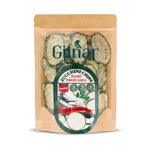 Gilnar Natural Zucchini Chips, Sea Salt, Garlic, Parsley  1 OZ