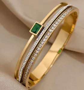 1pc Women's Bracelet, Beaded Gold Color Bracelet, Elegant Design Bracelet, Perfect For Women, Ideal For Daily Wear Or Special Occasions, Simple And Elegant