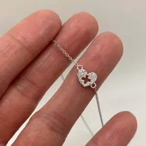 Tiny Nurse Necklace - Solid .925 Sterling Silver