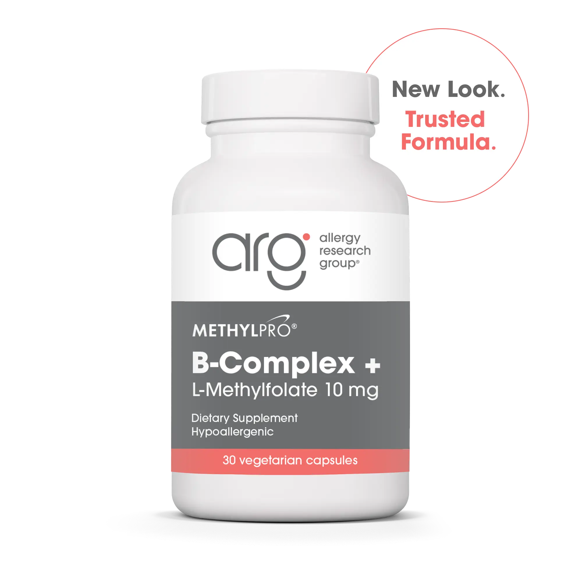 MethylPro B-Complex + L-Methylfolate 10 mg - Methylated Vitamin B Complex for Cellular Energy Support with Folate, Niacin and Biotin, VIT B Supplement