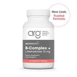 MethylPro B-Complex + L-Methylfolate 10 mg - Methylated Vitamin B Complex for Cellular Energy Support with Folate, Niacin and Biotin, VIT B Supplement