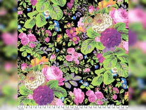 February 2025 | Gradi Floral - Contrast by Kaffe Fassett Collective for Free Spirit | PWPJ053.CONTRAST