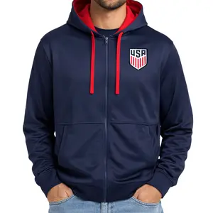 US Men's National Team Zip Up Hoodie - USSF14ZH