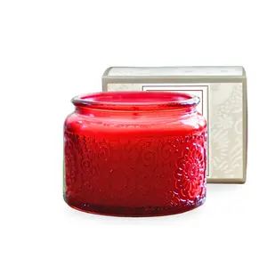 Frosted Cranberry Natural Candle 4oz Ellie Collection