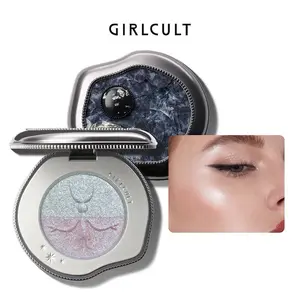 Girlcult Emotional blush highlights Palette Cosmetics Glam Glow Rose Pink Flawless Makeup