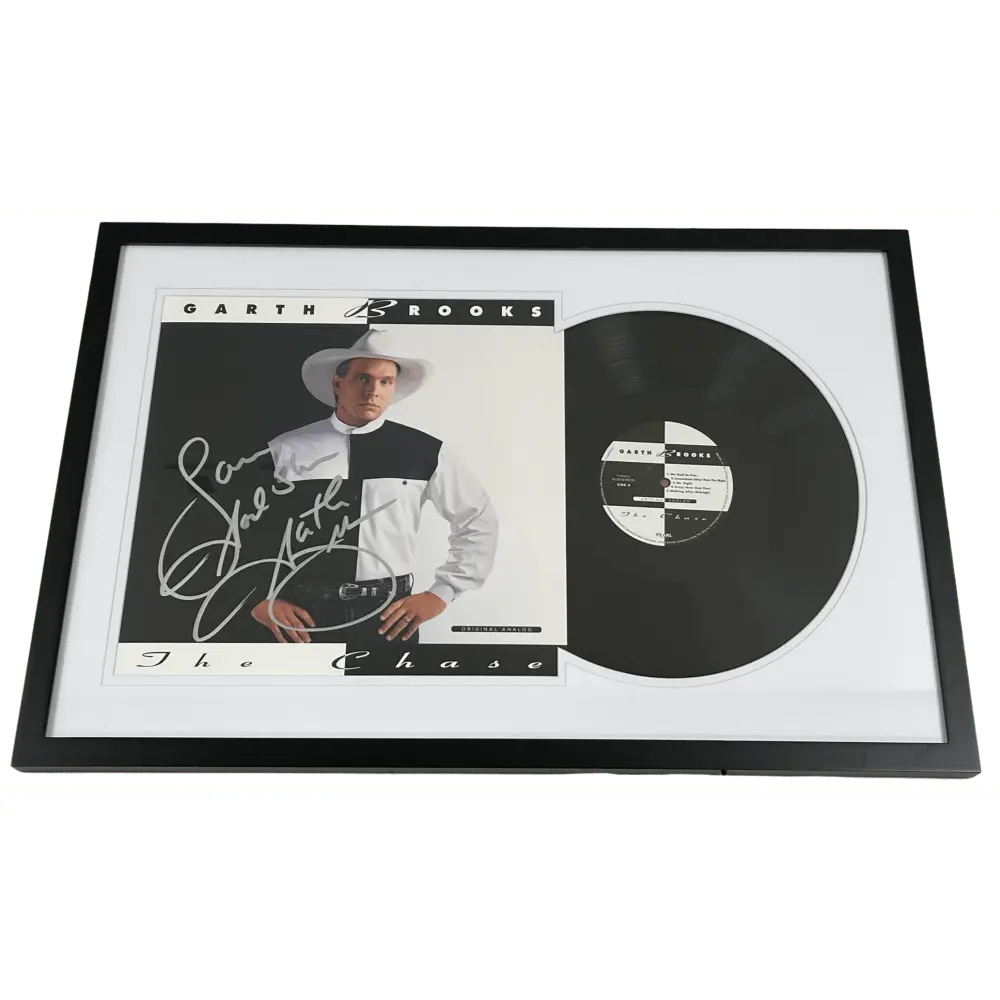 Garth Brooks Authentic Autographed Framed Album #2