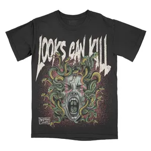 Medusa Comfort Colors Unisex T-shirt Gothic Alternative Fashion Casual Fit