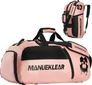 Gym Bag for Women and Men Duffle Bag for Men with Shoe Compartment, Women Sports Duffel Bags for Traveling with Wet Pocket, Gym Backpack for Men Workout Weekender