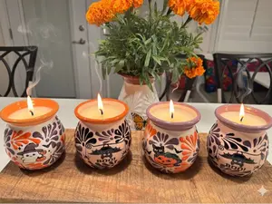 Halloween Coffee Cup - Mexican hand made, Unique Coffee Mug for Coffee Lovers Drinkware Reusable Ceramic Reuse Washable Handmade