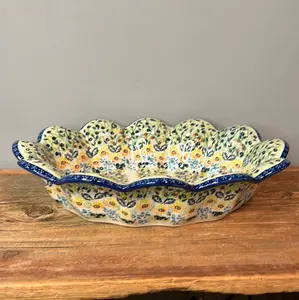 Wavy Edged Platter - WK80