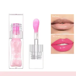 Color Changing Lip Oil Changing Shimmer Makeup Lipgloss Glossy