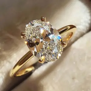 Classic Oval Gemstone Ring – Elegant Women’s Jewelry for Daily Wear & Special Gifts