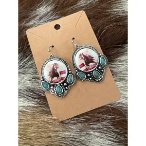 Barrel Racer Earrings