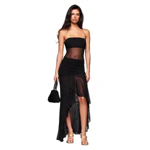 LINEA MAXI DRESS - BLACK