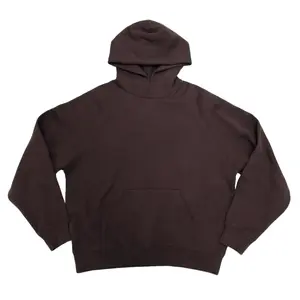 Unisex Plum Purple Oversized Hoodie Boxy Loose Fit Raglan Sleeve Pullover Casual All Season Streetwear Hooded Sweatshirt With Pocket For Men & Women