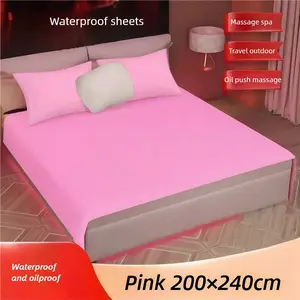 Disposable Bed Sheet for Couples, Hotel Essential Oil Massage Mattress Cover, Waterproof and Oil-Resistant, Ideal for Outdoor Travel and Salons