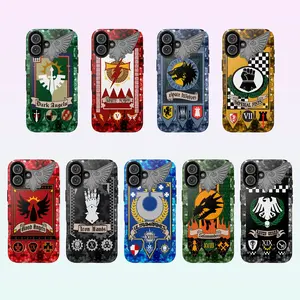 Warhammer Space Marine loyalist legions Phone Case, Chapter Armor Design Suitable for iPhone 17-11 Pro Max/Plus and  Samsung Galaxy S23-25