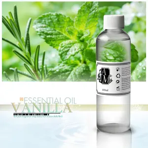 120ML Vanilla Essential Oil, Reed Diffuser Refill Liquid, Suitable for Humidifiers, Long-Lasting Scent, Home Bedroom Hallway Toilet