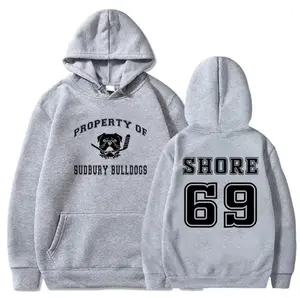 Shoresy Merch 69 Sudbury Blueberry Bulldogs Hoodie Unisex Fashion Long Sleeve Sweatshirt
