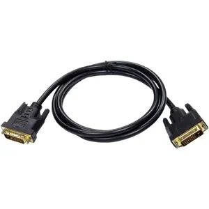DVI to DVI Cable 24+1 Male to Male Digital Video Monitor Cable for PC DVID Monitor Cord for Computer DVID Cord for Projector Dual Link Support Wire for DVD Laptop HDTV High Resolution 6FT