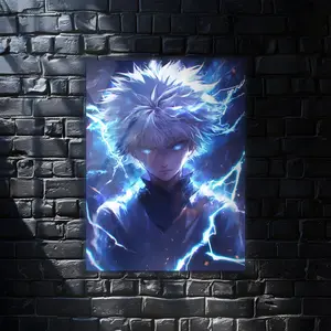 Zoldyck Killua Hunter x Hunter Anime Wall Art Poster, Modern Wall Art, Anime Gifts, Wall Decor