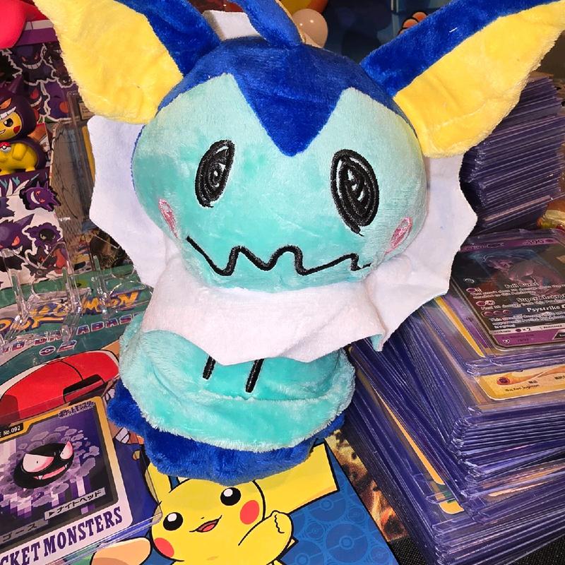 mimikyu/eeveelutions plushies