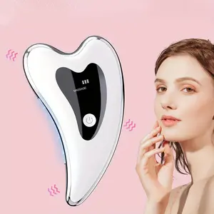Electric Gua Sha Device, Neck & Face Hot Compression Massager, Rechargeable Lithium-polymer Battery Massager, Ideal Gift for Women
