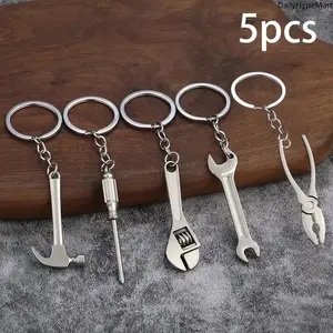 5pcs Mini Tool Keychain, Multifunctional Practical Small Gift Pendant