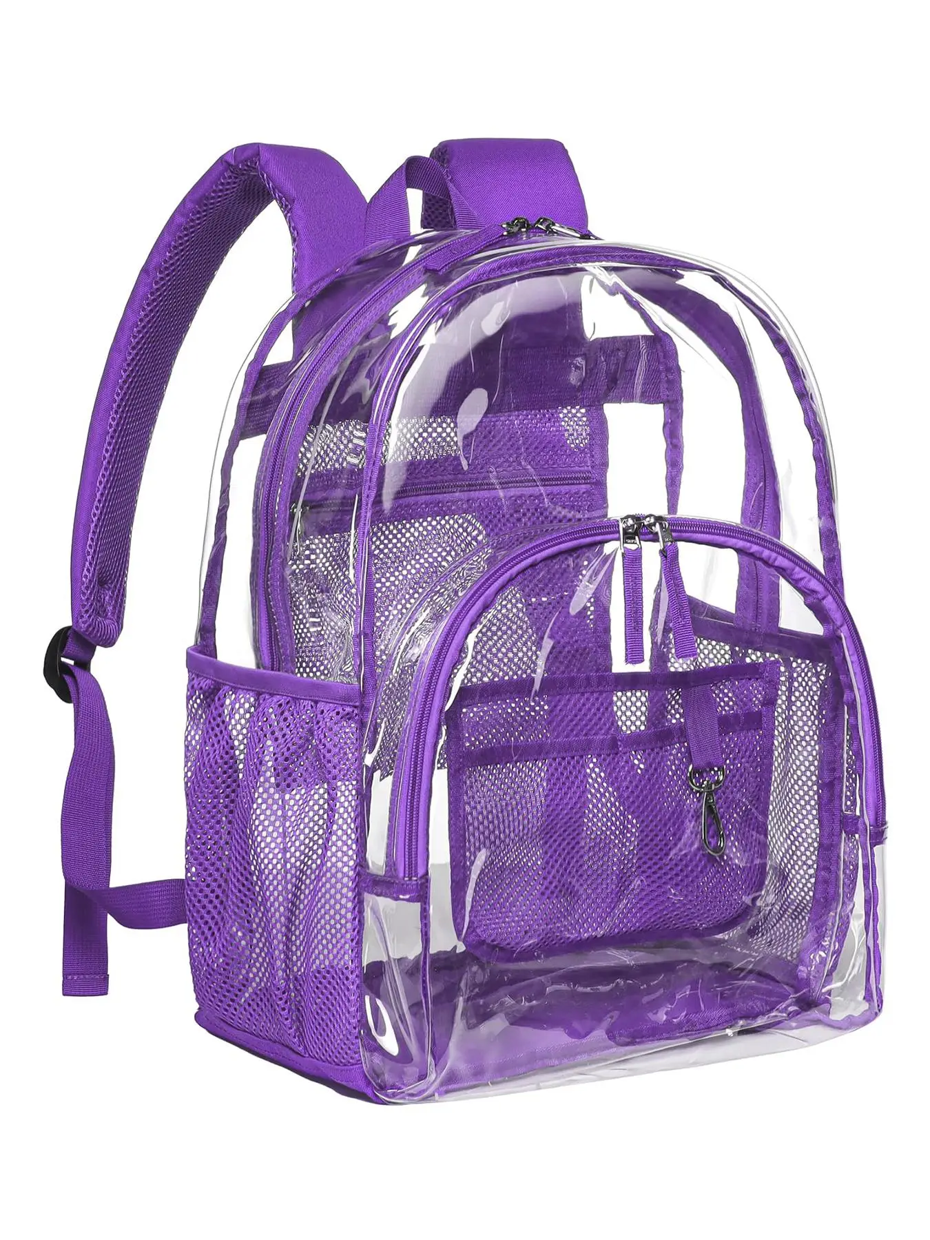 Clear Transparent Pvc Backpack, Large Capacity Backpack, Duty Transparent Backpack for School, Work, Travel, Unisex