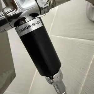 Longriver MX08 Shower Temperature Monitor for Shower Stalls, Heads & Systems | Hydro-Powered Sensor, Waterproof Adjustable Display | Real-Time Tracking,Valentine's Day gifts