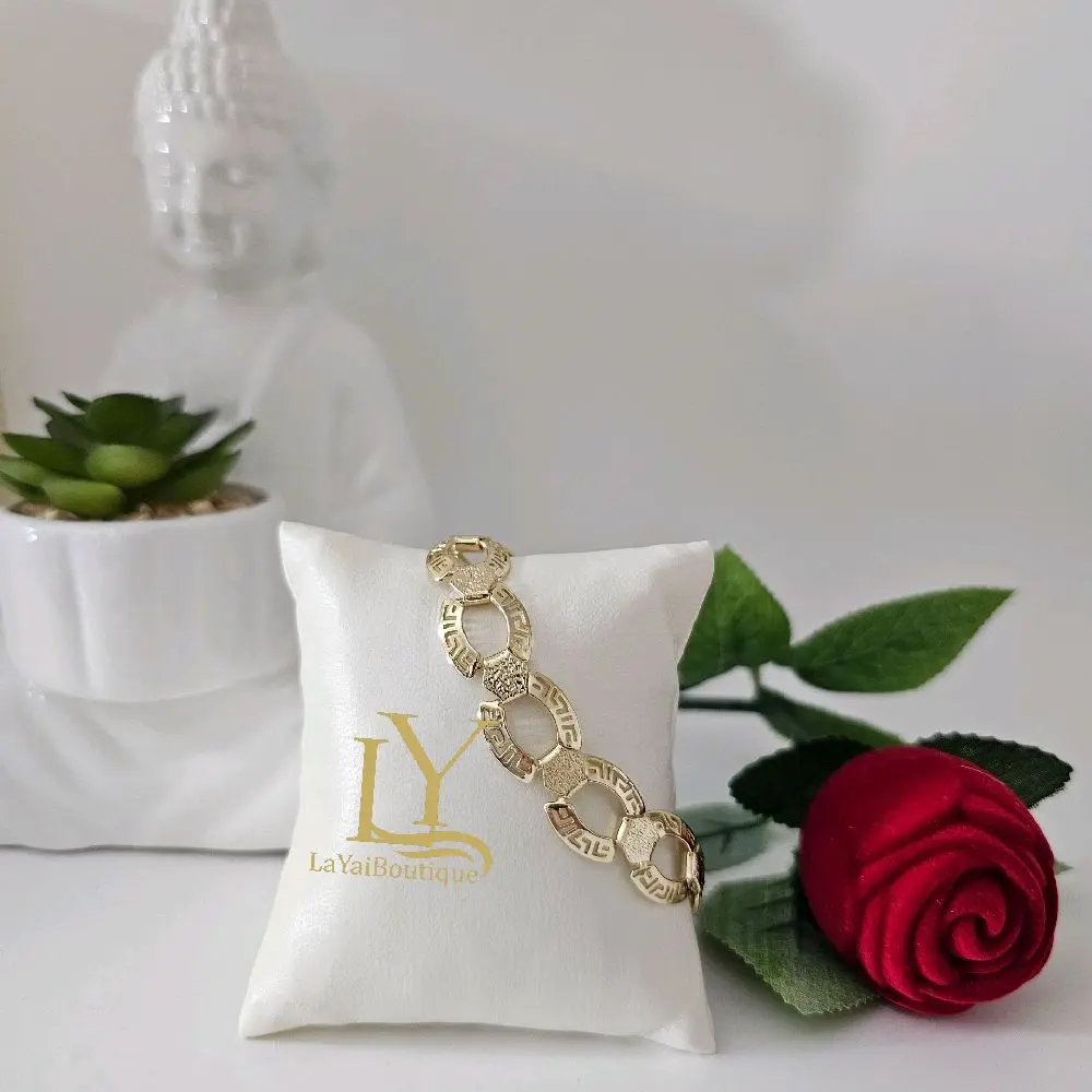 LaYaiBoutique #1833 High quality 14k gold plated bracelet