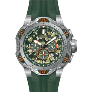 Invicta Men's 47759 Venom Quartz Chronograph Green, Light Green Dial Watch