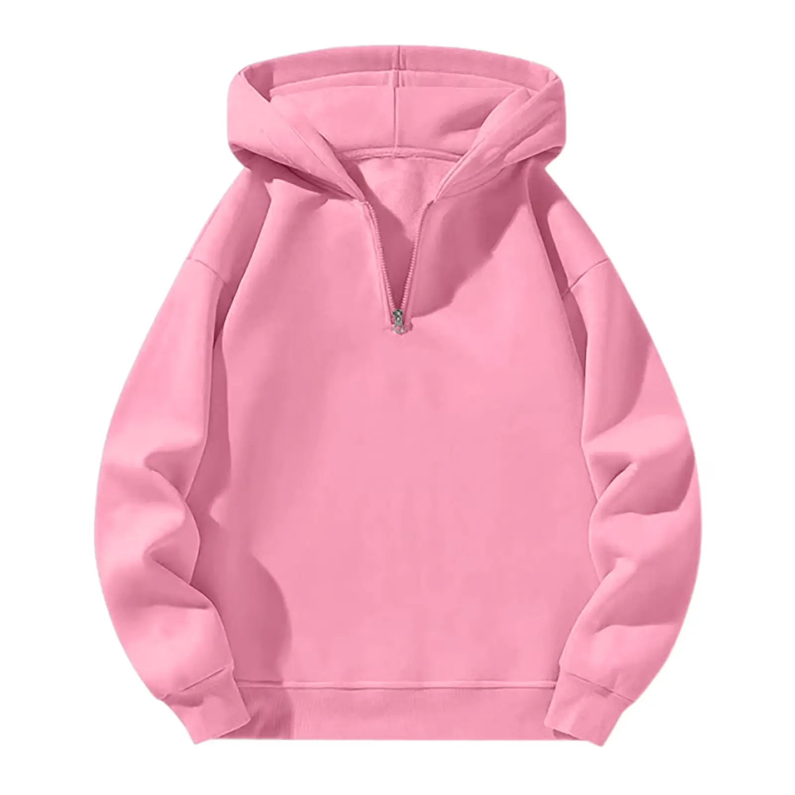 Resicozy Men's Quarter Zip Hoodie, Long Sleeve Pullover