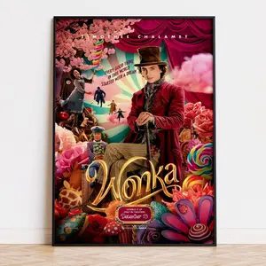 Wonka - Movie Poster |  | High Quality Ready To Print