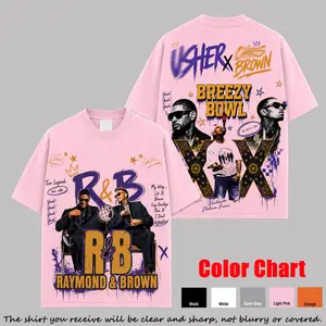 Raymond & Brown R&B Tour 2026 Graphic T-Shirt Premium Cotton, Retro Hip Hop Duo Tee, Concert Streetwear Shirt, Unisex Music Fans Gift