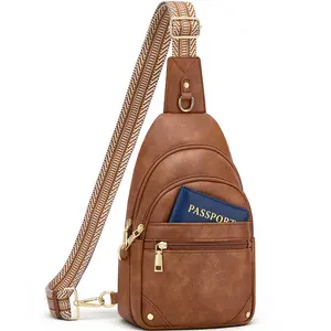 SYTRAH Anti Theft Crossbody Bags for Women, RFID Sling Bag Travel Purse, RFID Cross Body Purses Chest Bag for Travel